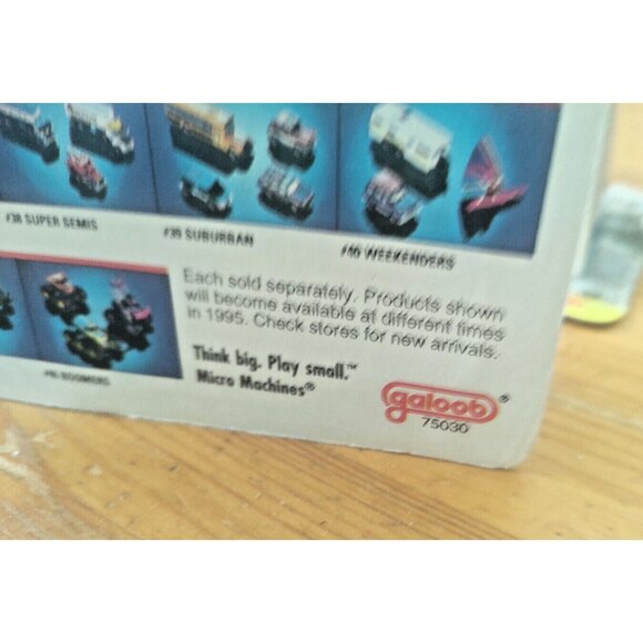 Galoob Micro Machines #35 Lunar Landing Factory Sealed - 75030 1994 Edition - Picture 9 of 10